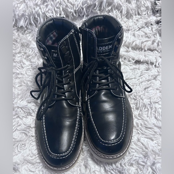 Shoes sale 50%off Mens Steve Madden Dastir Boot - Black 8 EUC S4 main image 5
